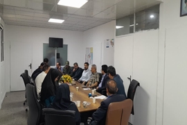 نشست خبری و تجلیل از خبرنگاران شهرستان در بیمارستان 31 خرداد منجیل